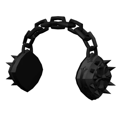 Black Gothic Extreme Headphones