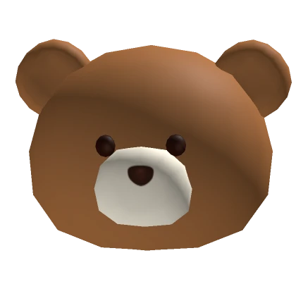 Super Cute Bear Head Brown