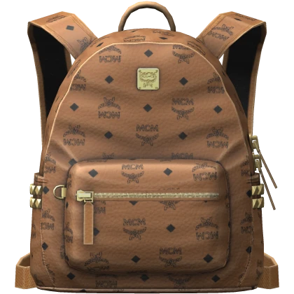 (4.0) MCM Stark Side Studs Visetos Backpack