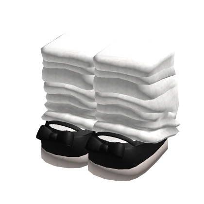 ♡ : black cute platform mary janes 