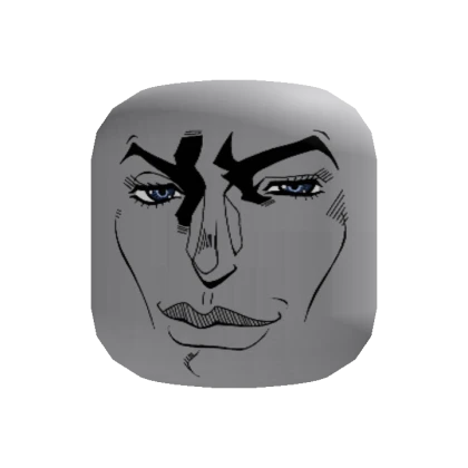 Sigma Mogged JoJo Face