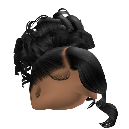 Black Goddess Updo