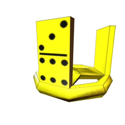 Yellow Domino Crown