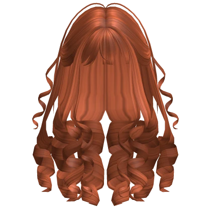 Princess Curly Victorian Hair (Ginger)