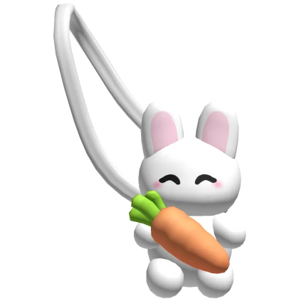 easter bunny carrot purse