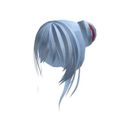 Miku Double Buns Odango Hair "Cherry pop" blue