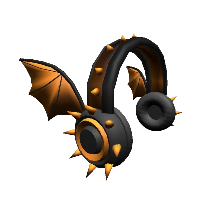 Bat Wing Headphones - Orange