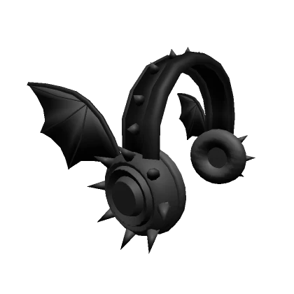 Bat Wing Headphones - Black