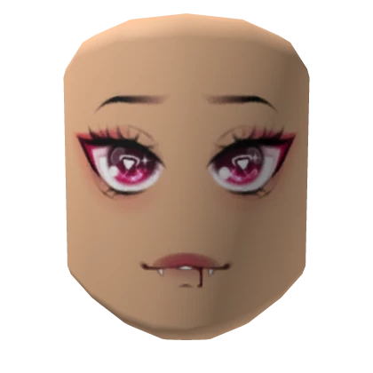 Spooky Adorable Vampire Face Mask Light