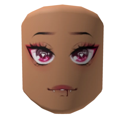 Spooky Adorable Vampire Face Mask Light