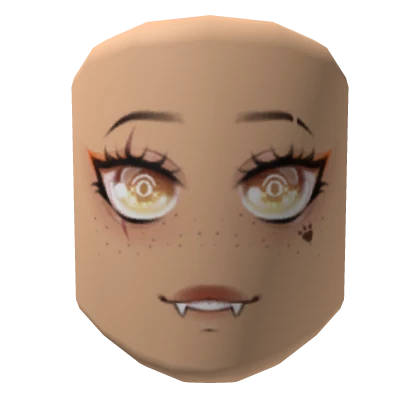 Scarred Freckled Werewolf Face Mask Light