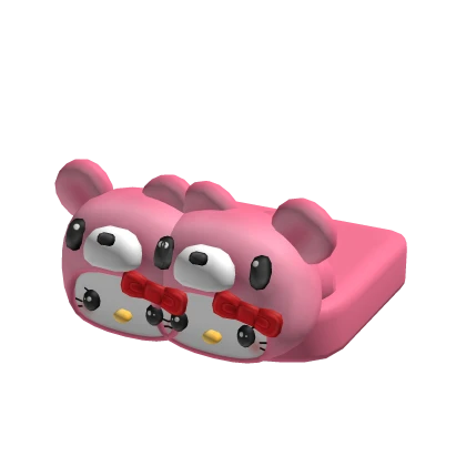 ꒰ cute gloomy kitty slippers ♡꒱