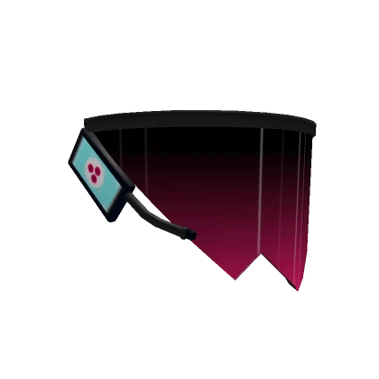 Pink Red Cyber Visor