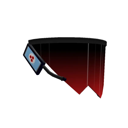 Red Cyber Visor