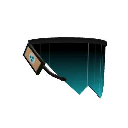 Baby Blue Cyber Visor