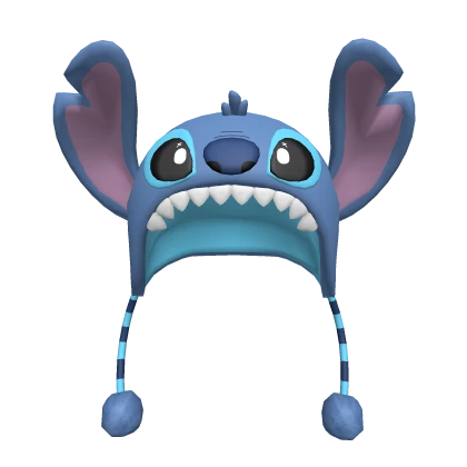 Stitch Alien hat blue