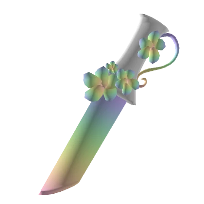 Rainbow Hibiscus Dagger