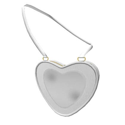 White Glam Heart Bag (3.0)