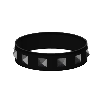 Black Studded Punk Choker (3.0)