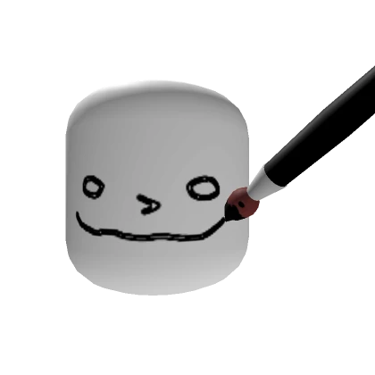 Poorly Painted Mask - Happy