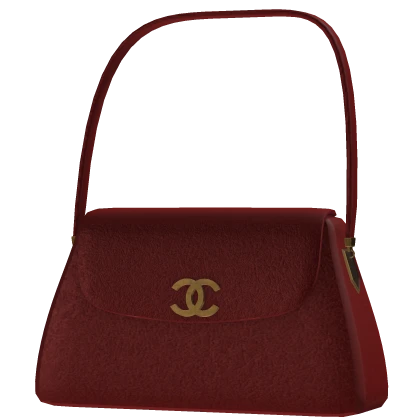 CC || Luxury Leather Bag In Red