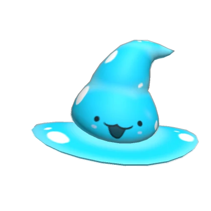 Blue Slime Wizard Hat