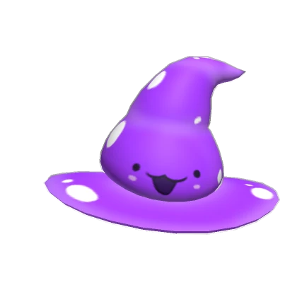 Purple Slime Wizard Hat