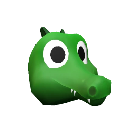 Cartoon Alligator Head