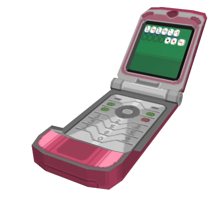 Retro Y2K Flip Phone Pink