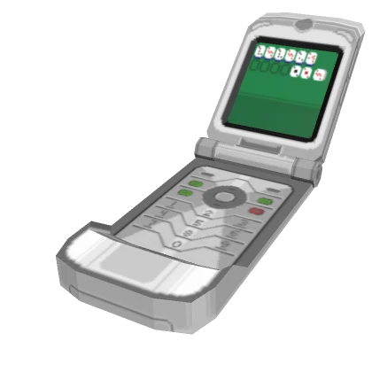 Retro Y2K Flip Phone White