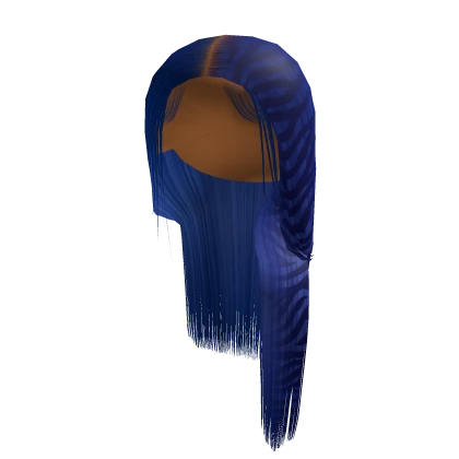 Middle Part [Blue w/ Print]