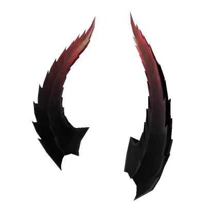 Dragon Warrior Horns (Red)