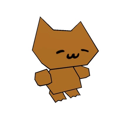 Low Poly Kitty Buddy