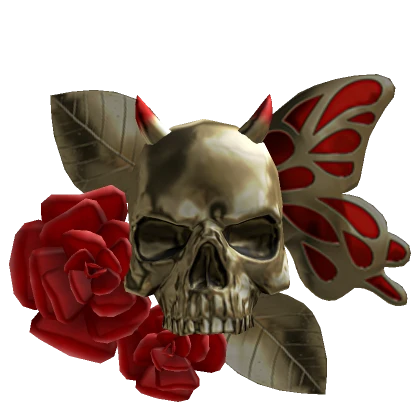 Skull Red EyePatch