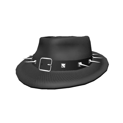 Spiked Fedora (Black)