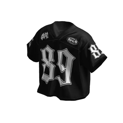 Streetwear Boxy Jersey (Black)