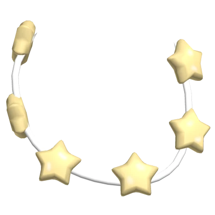 ⭐🌈 Kidcore ellow Star Decora Chain