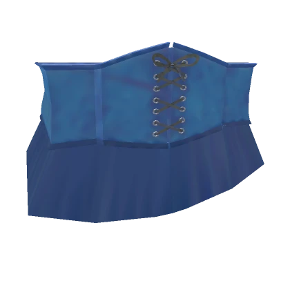 Blue Corset Skirt 3.0