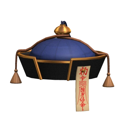 Blue Jiangshi`s Hat 