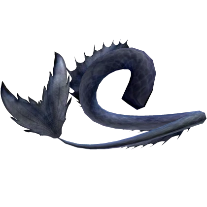 Purple Long Siren Tail