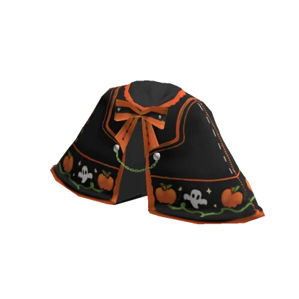 ⊱┊spooky halloween pumpkin ghost cloak