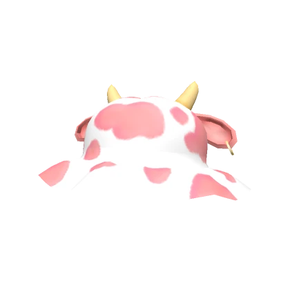 Pink Stylish Cow Print Hat