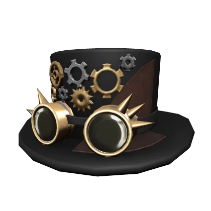 Steampunk Tophat w/ Gears