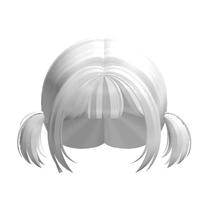 ♡ : low white kawaii baby pigtails