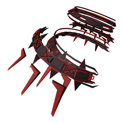 Red Cyber Aura Wings