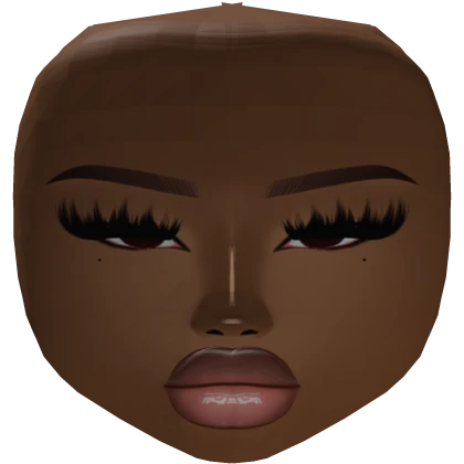 Baddie Latina Girl Mesh Makeup Gloss lips lashes