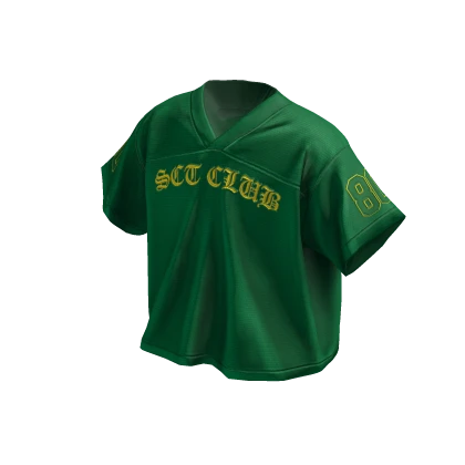 Streetwear Boxy Jersey (Green)