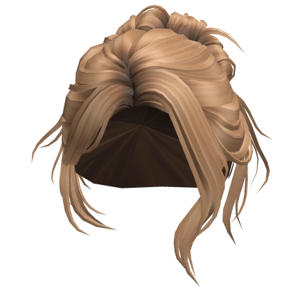 Loose Messy updo (Honey Blonde)