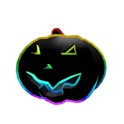 Rainbow Cartony Pumpkin Head