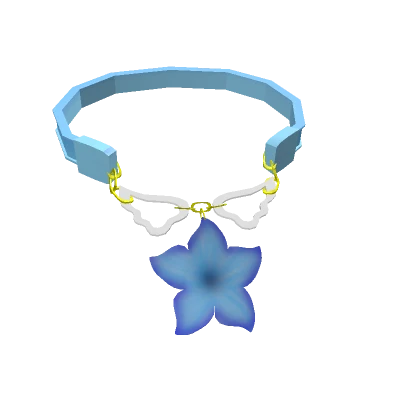 Blue Angelic Sakura Necklace (3.0)